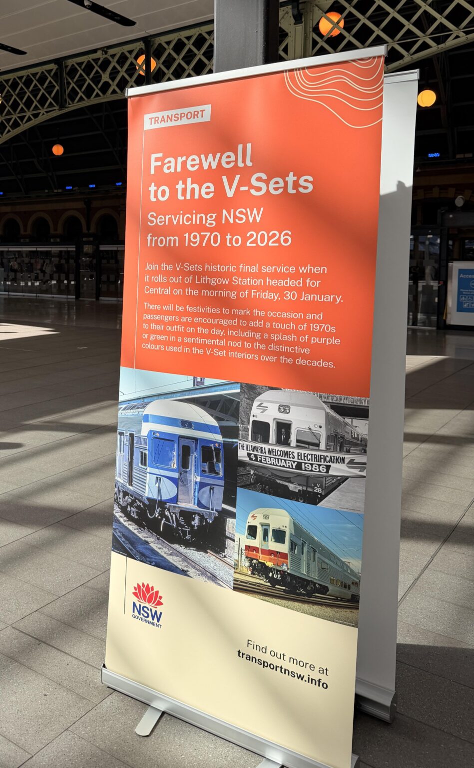 Farewell to the V sets