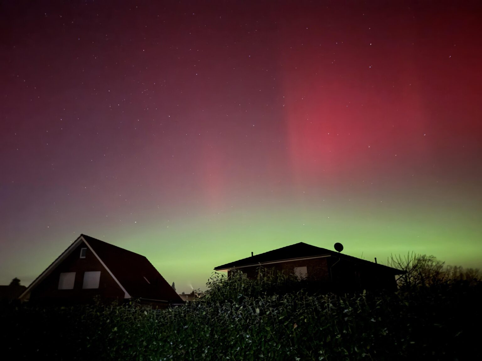 To the North Germans among us: Get out and turn on the camera!
