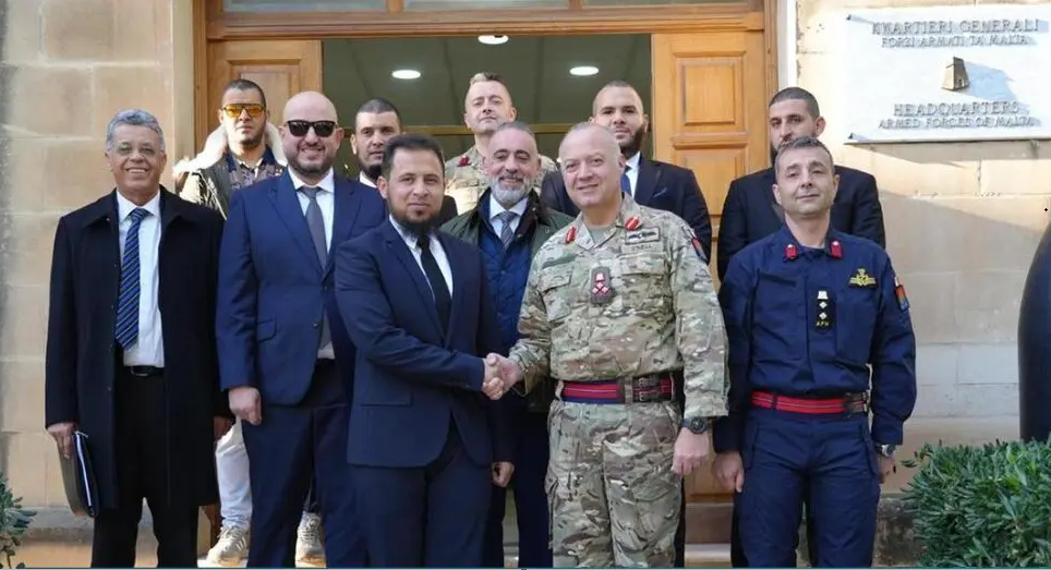 Director of Military Intelligence reviews enhancing security cooperation with Malta