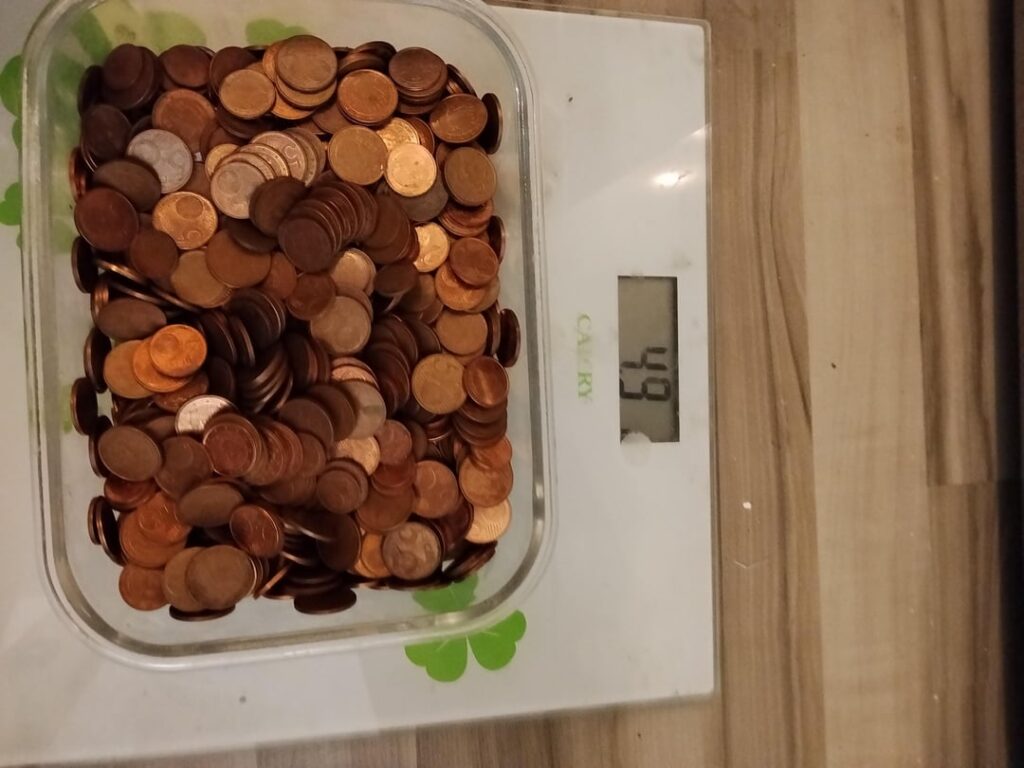 Anyone interested in about 4kg of red cents?