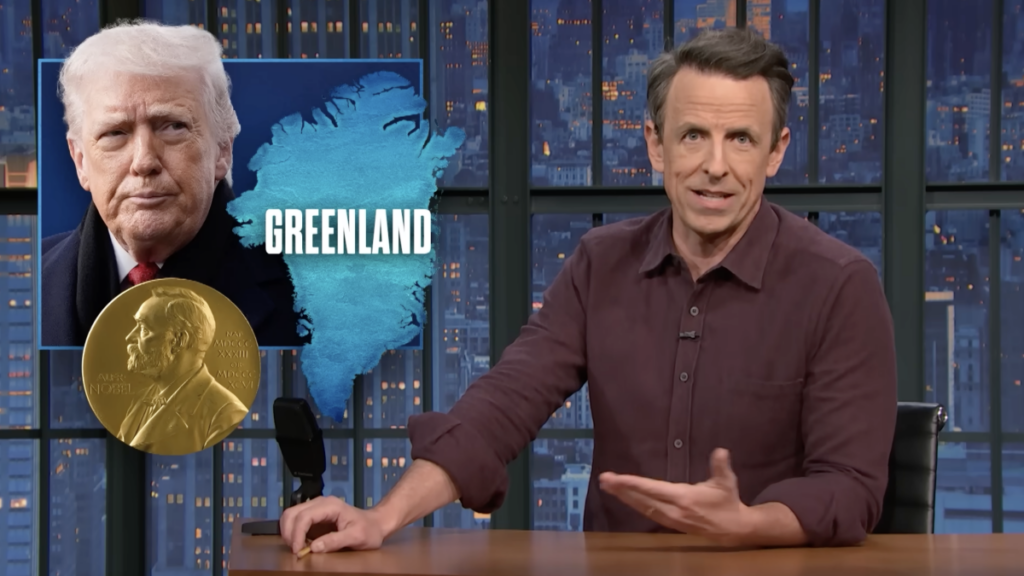 Seth Meyers attempts to unpack Trump's position on Greenland and Norway
