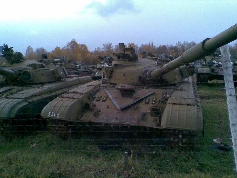 Don't Look Now, But Here Are 600 More Tanks Russia Can Return To Front-Line Service