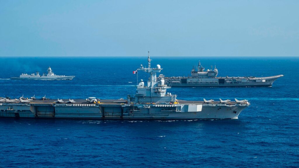 France's Sole Aircraft Carrier Could Sail Between Greenland And Invading American Troops