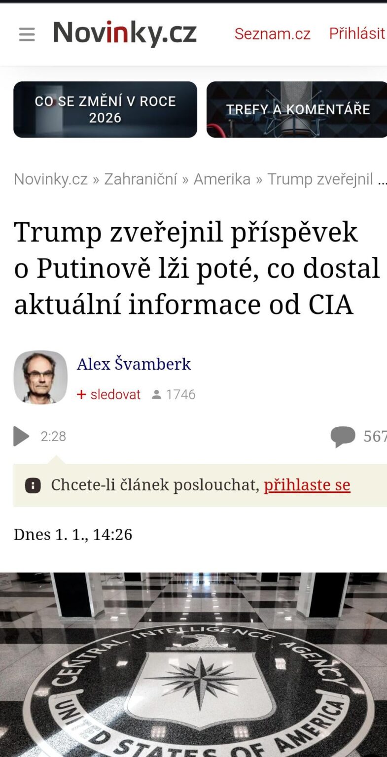 Putin and other Russian politicians lied about the drone attack on Putin's residence. Even the CIA refutes their claims.