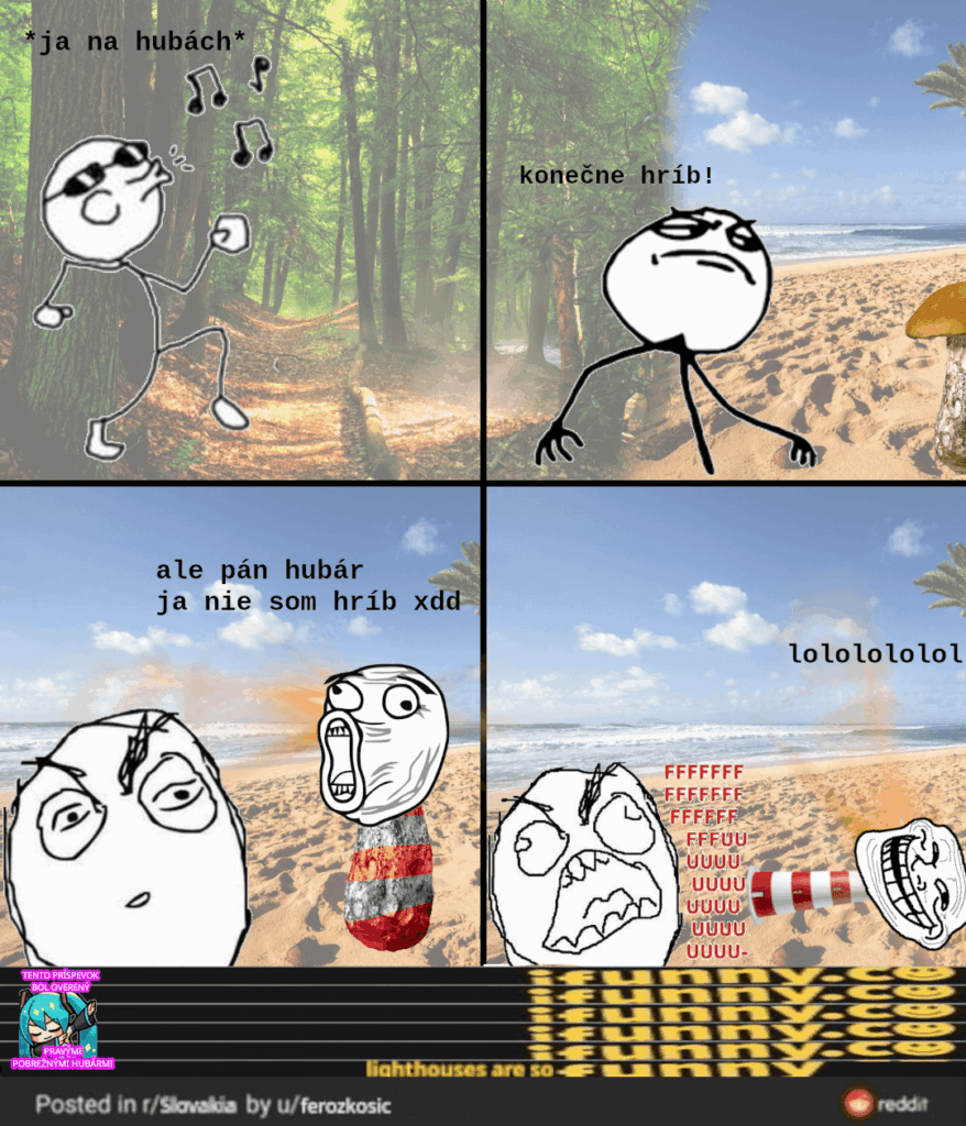 does it happen to you too, hubari? I go for mushrooms every day, but always the lighthouses 🤣🤣🤣