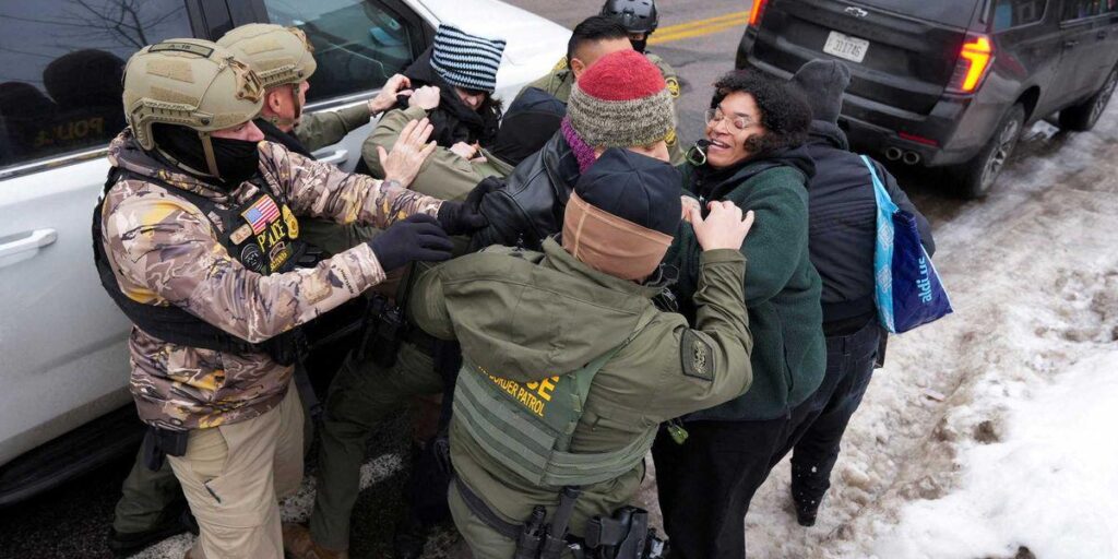 ICE shooting comes after bombshell probe finds new recruits 'can barely read or write'