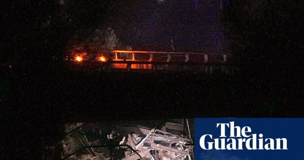 Commuter train near Barcelona hits collapsed wall killing driver and injuring nearly 40 | Spain | The Guardian