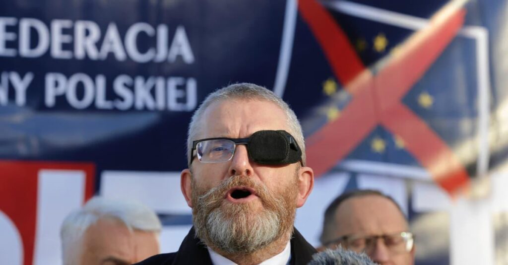 They stand behind Braun. See who legitimizes Putin sympathizers and conspiracy theorists (oko.press presents profiles of panelists and guests of the Confederation of the Crown of Poland congress) They stand behind Braun. See who legitimizes Putin sympathizers and conspiracy theorists (oko.press presents profiles of panelists and guests of the Confederation of the Crown of Poland congress)