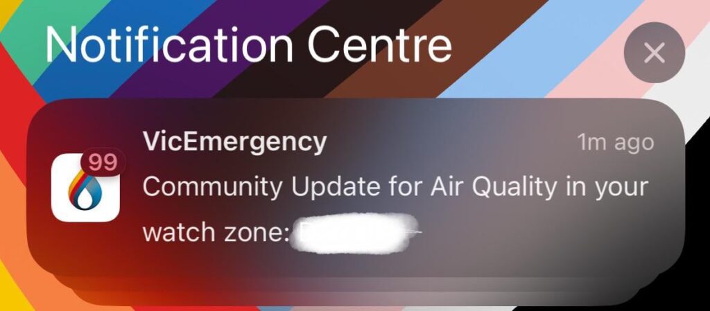 Fire activity - VicEmergency is sending out heaps of notifications tonight. Praying for the firefighters and those in the bush