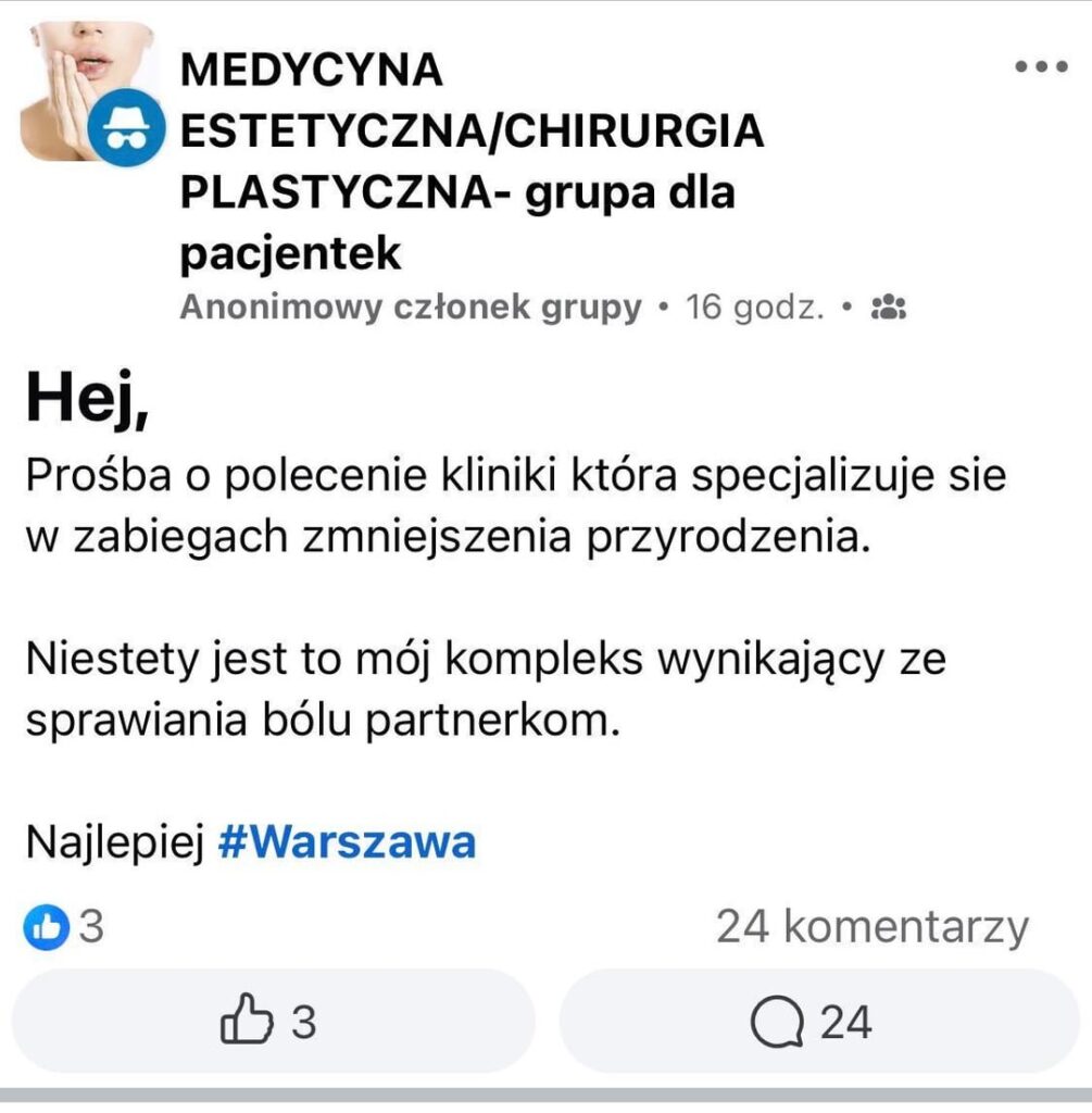 I thought only Mariusz women wrote such comments