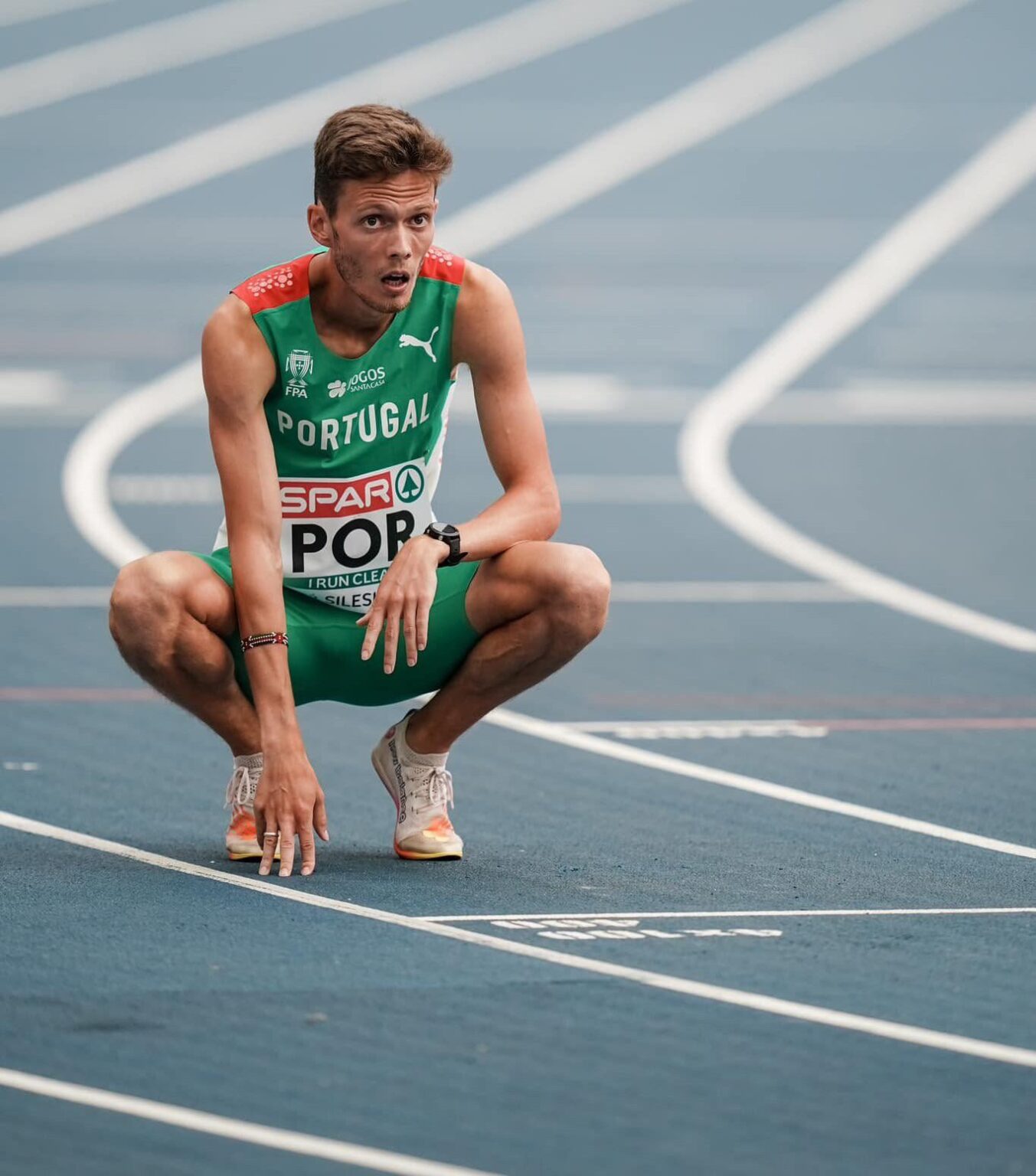 José Carlos Pinto - 5000 meters National Record