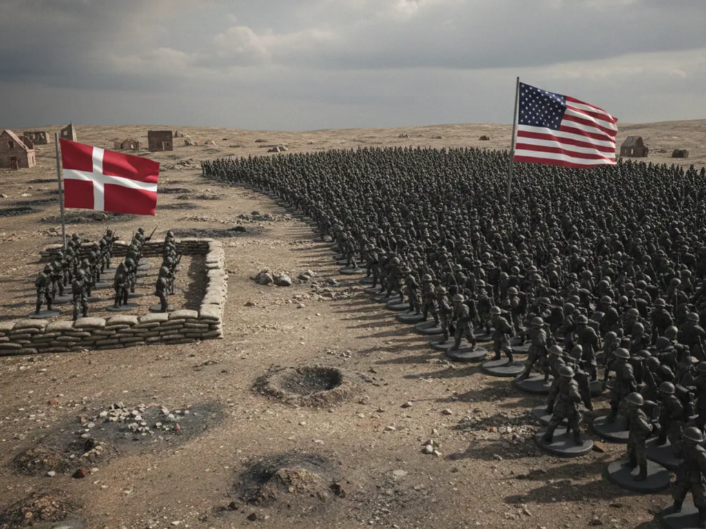 Can Denmark hold the line against a US military surge? Can Denmark hold the line against a US military surge?