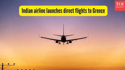Canva This prominent Indian airline has launched direct flights between India and Greece and travellers can't keep calm