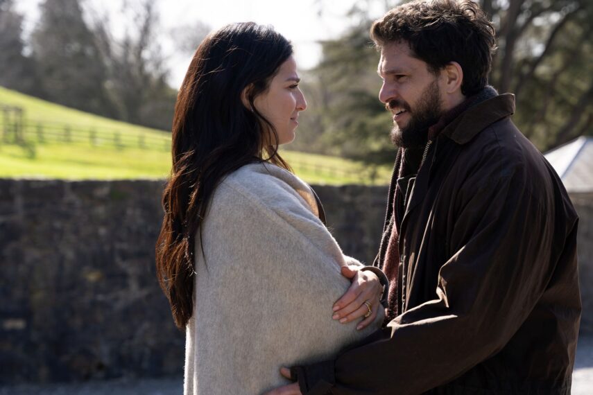 Marisa Abela and Kit Harington in 'Industry' Season 4 Episode 2