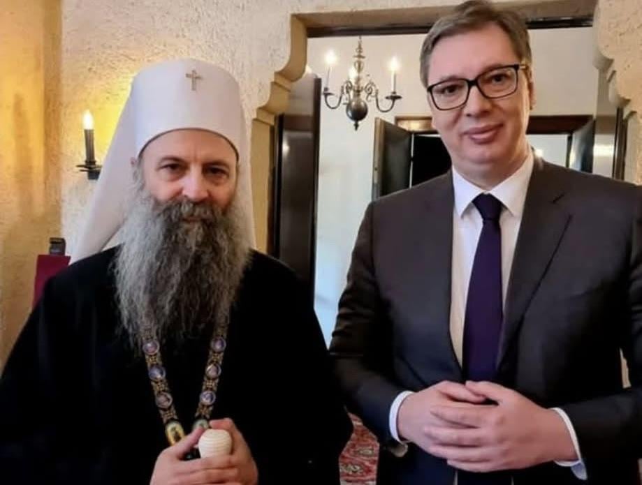 Imagine a country where the patriarch locks the doors of the Saint Sava Temple to students and high school students on School Day. Imagine the shamelessness of such an act.