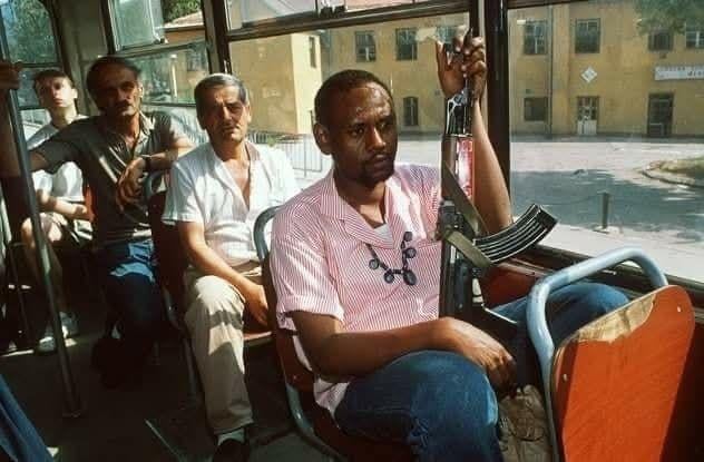 Student from Sudan in Sarajevo