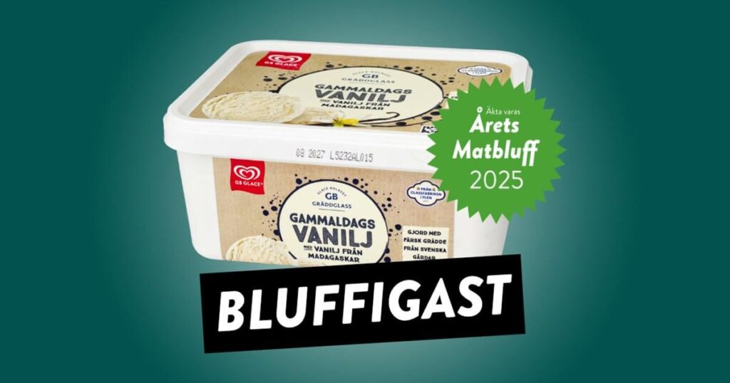GB Old-fashioned vanilla - Food scam of the year 2025