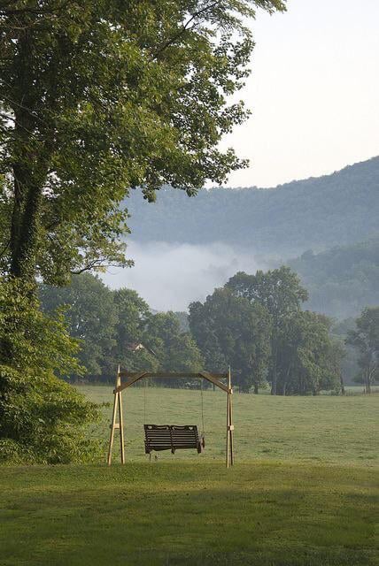 Morning in the smoky mountains