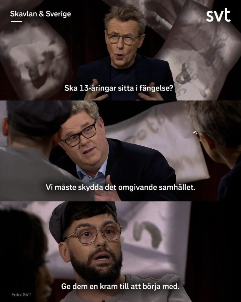 Of course the boy needs a hug