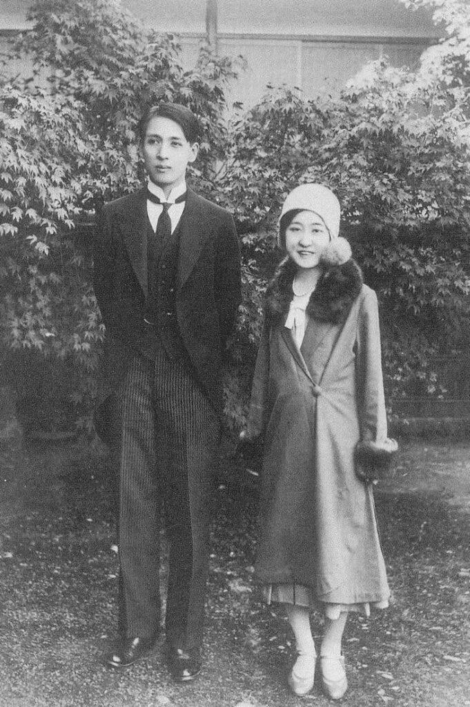 The last princess of Korea with her husband, the last lord of Tsushima.