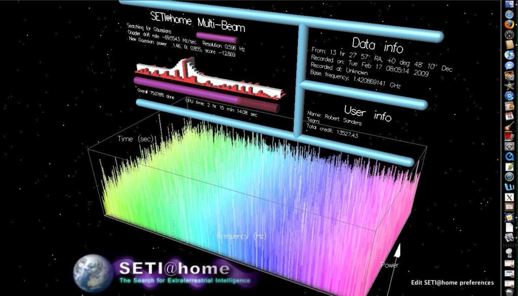 For 21 years, enthusiasts used their home computers to search for ET. UC Berkeley scientists are homing in on 100 signals they found.