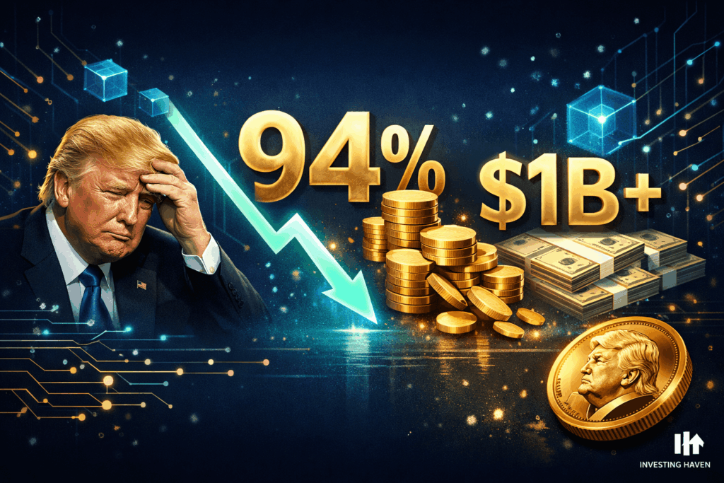 Trump Memecoin Collapsed 94% As $1B+ in Profits Spark Public Backlash