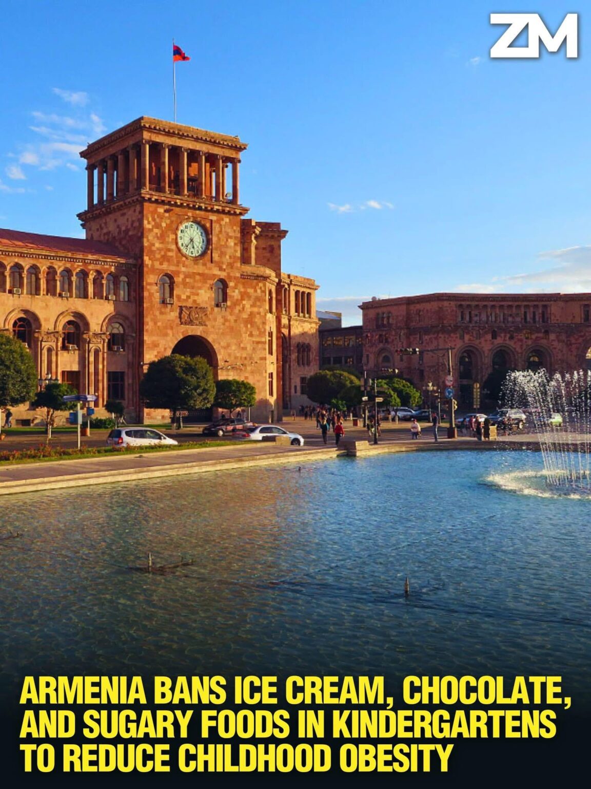 Armenia to ban unhealthy food for children