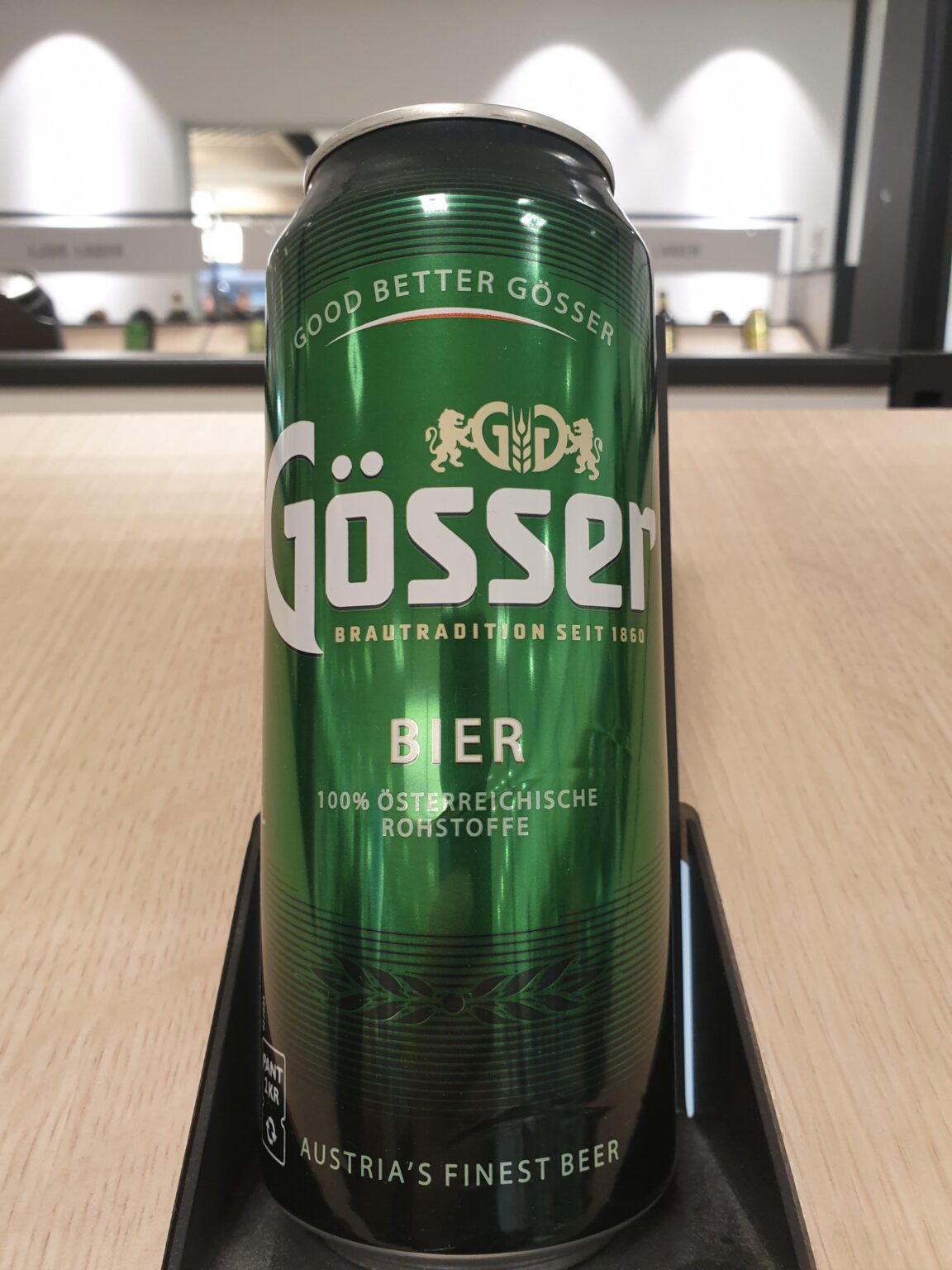 In Sweden, gösser is presented as the finest beer in Austria