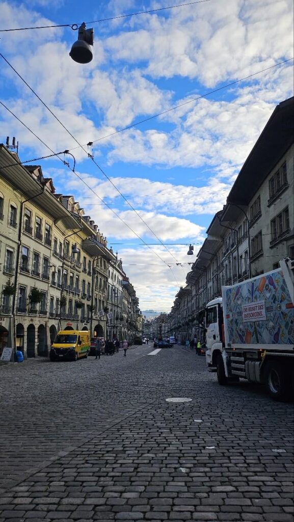 Freezing, but quietly happy days in Switzerland Freezing, but quietly happy days in Switzerland