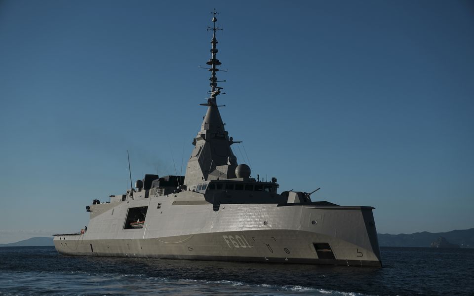 LIVE: Watch the arrival of Greece’s new FDI frigate