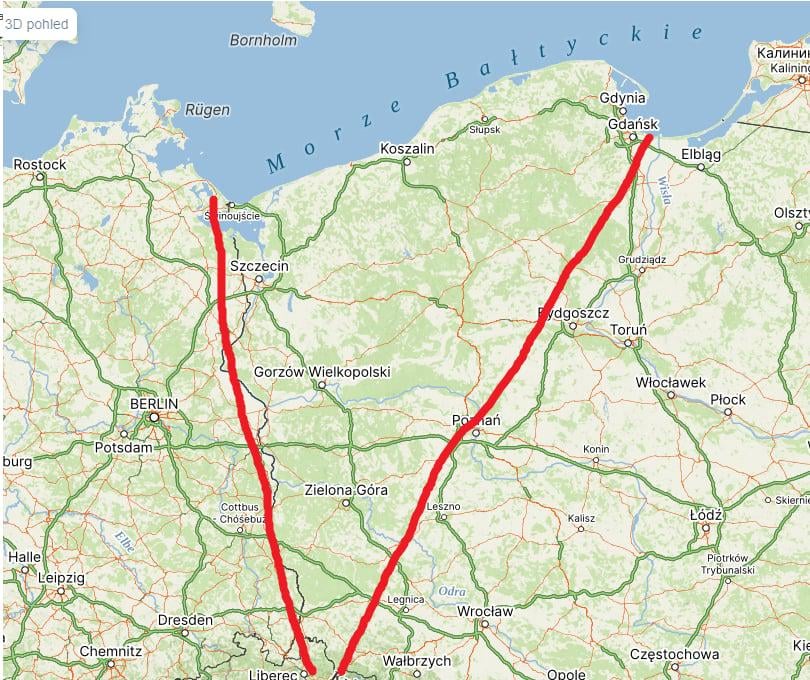 Hello there! I want to go visit and camping in Poland this year.. my start is in Liberec (cz) and end in Leba (pl) I have 5 days for the trip and I want to see mostly nature. What is the best places to visit in this space ?