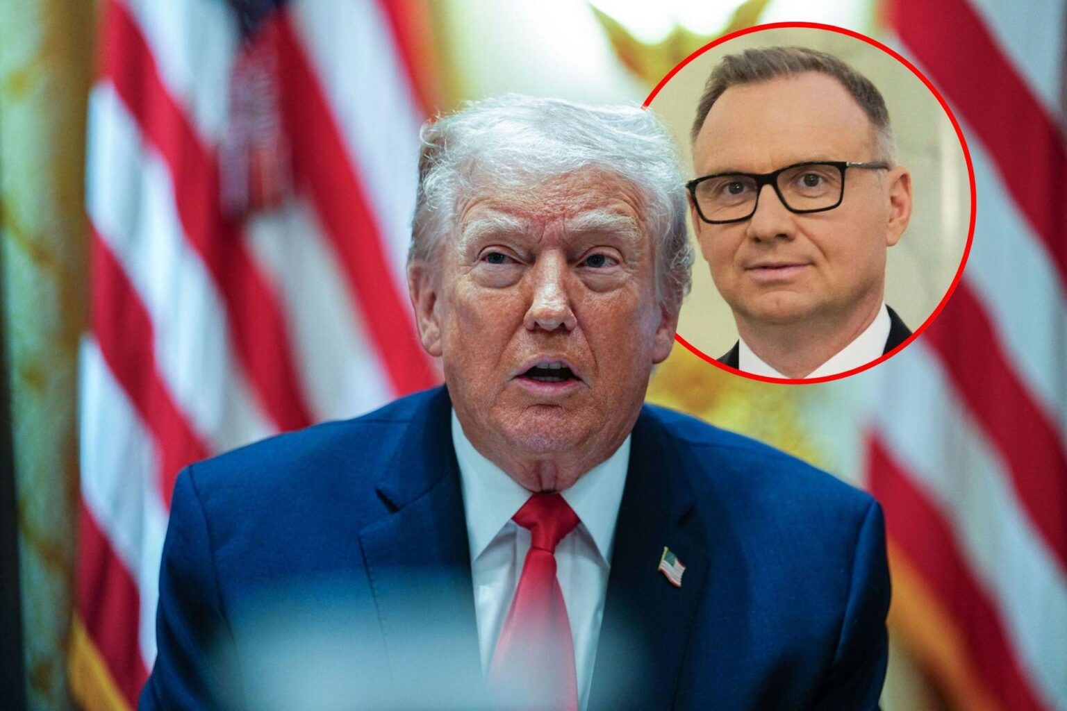 "He didn't offend anyone." Duda on Trump's words