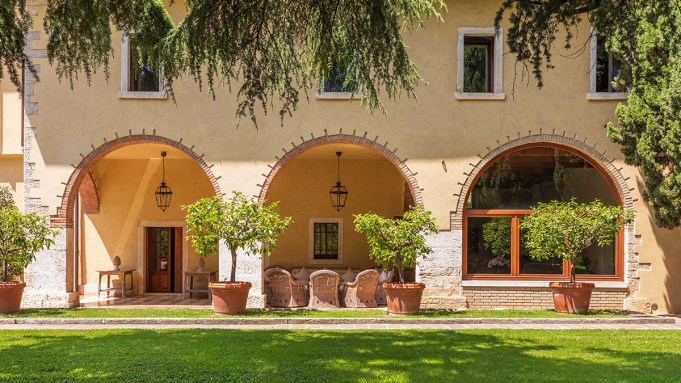 This $42M Estate on Italy's Lake Garda Comes With a Castle and Vineyard 