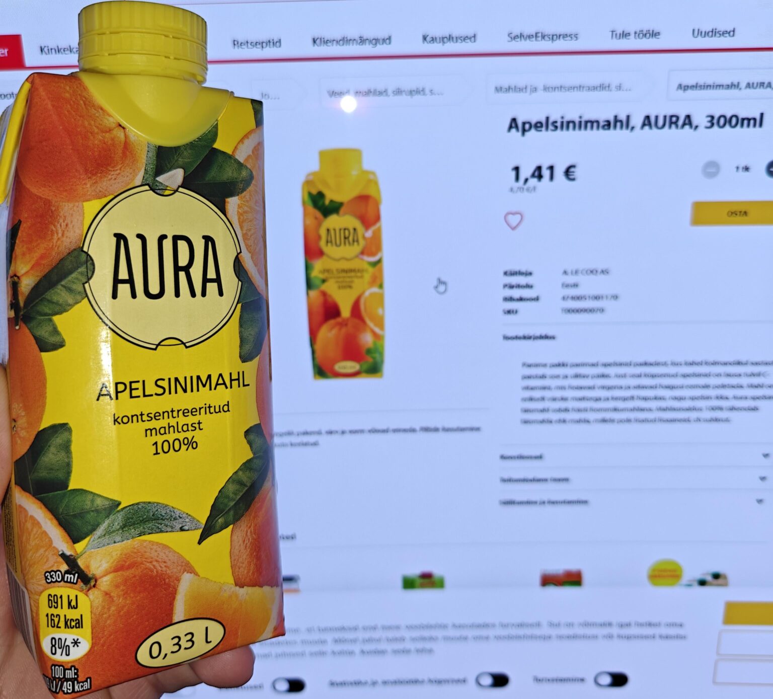 Shrinkflation AURA moodi