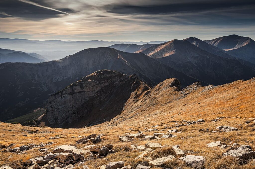 In The Czerwone Wierchy Massif