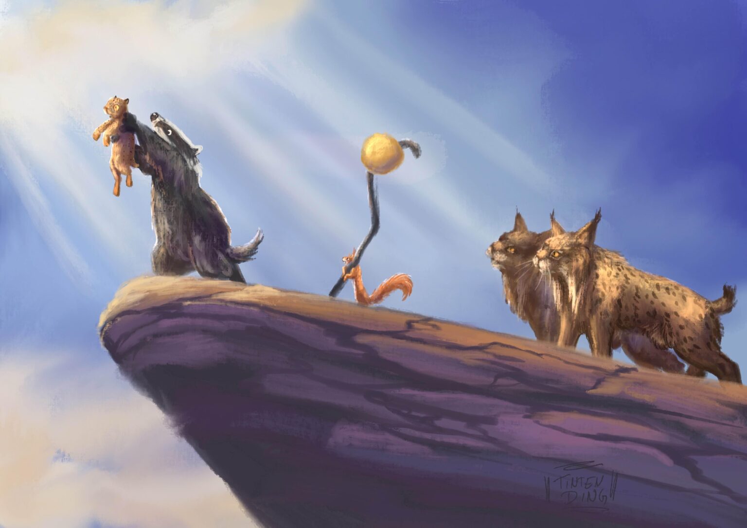 Good news from the thunder badger: the Iberian lynx is no longer threatened with extinction!