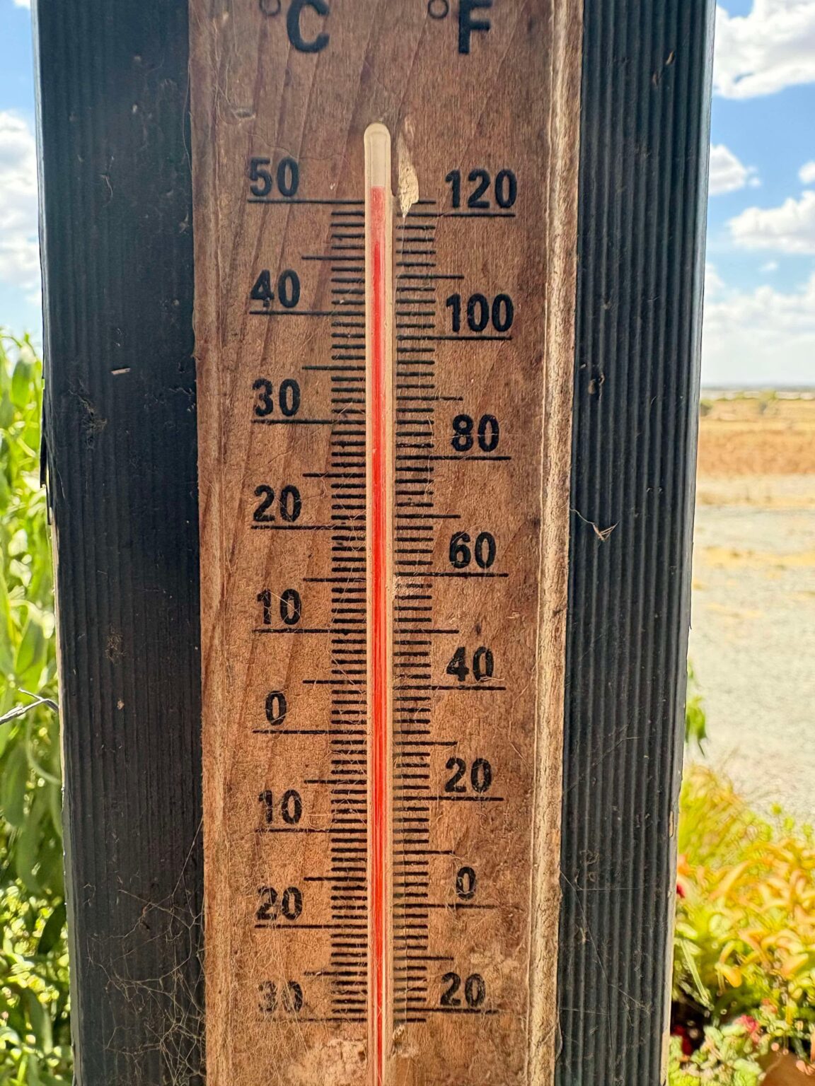 Bit hot in SA on Monday