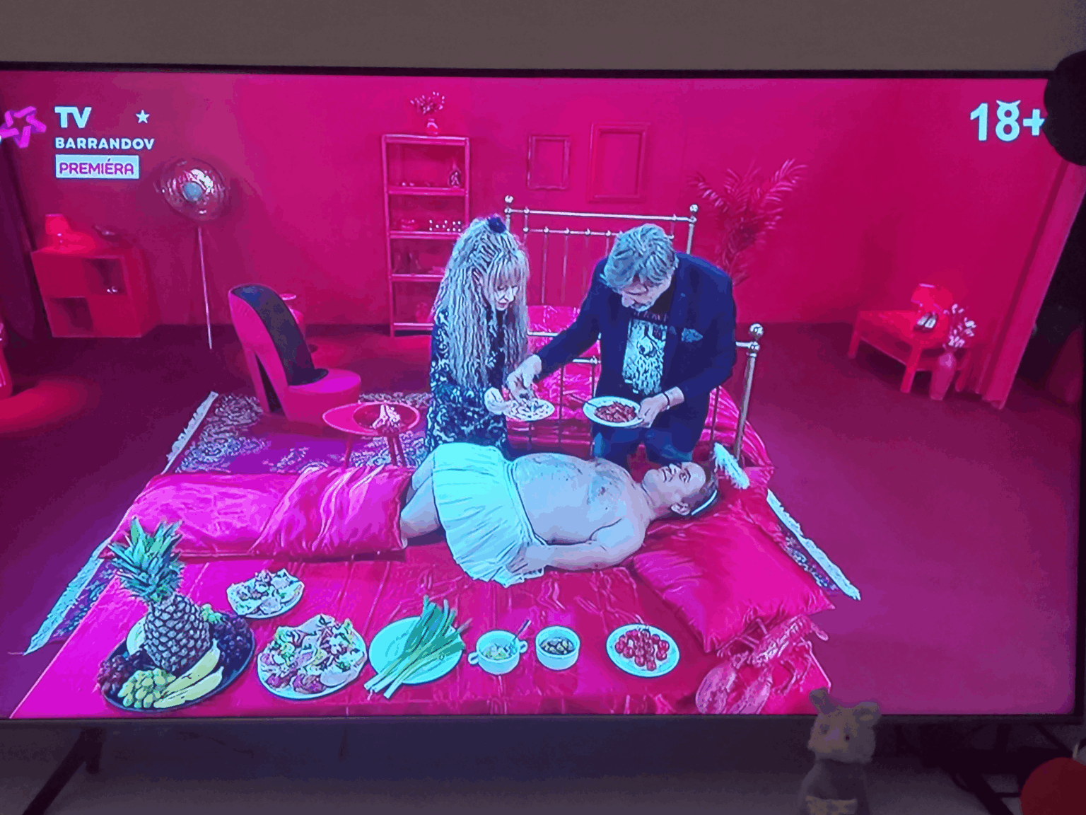 This wasn't on my New Year's Eve show bingo...