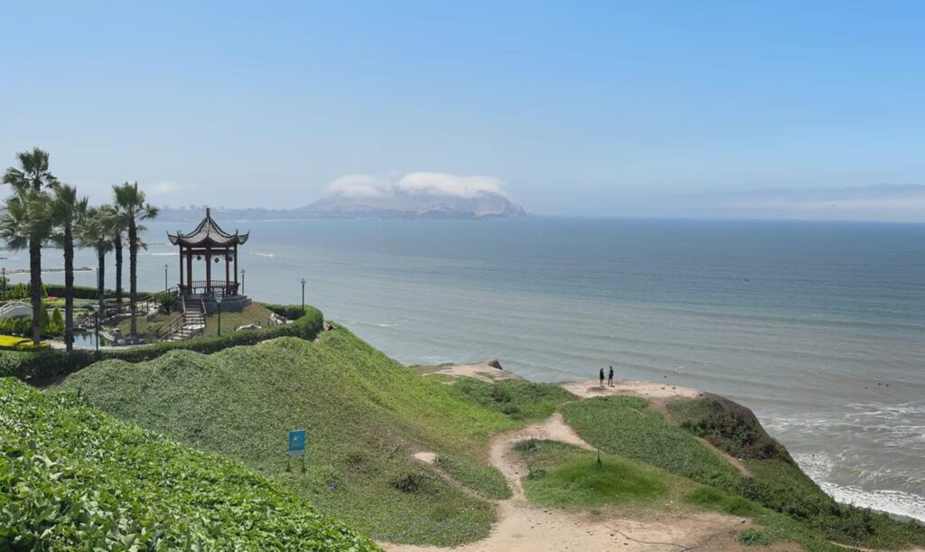 Clear skies in Lima, Peru