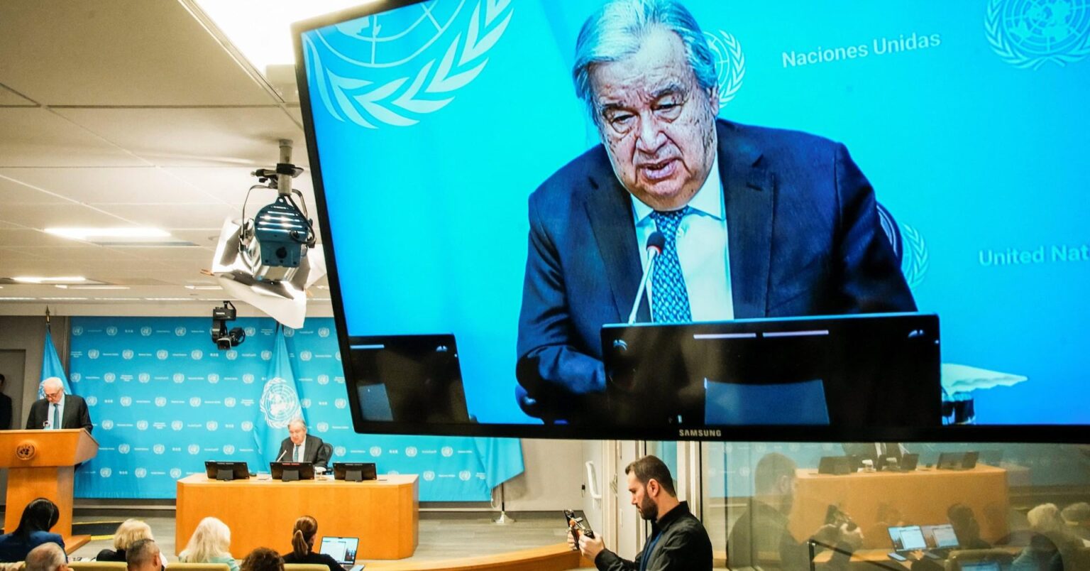 UN chief warns of imminent financial collapse due to unpaid fees, urges member states to act