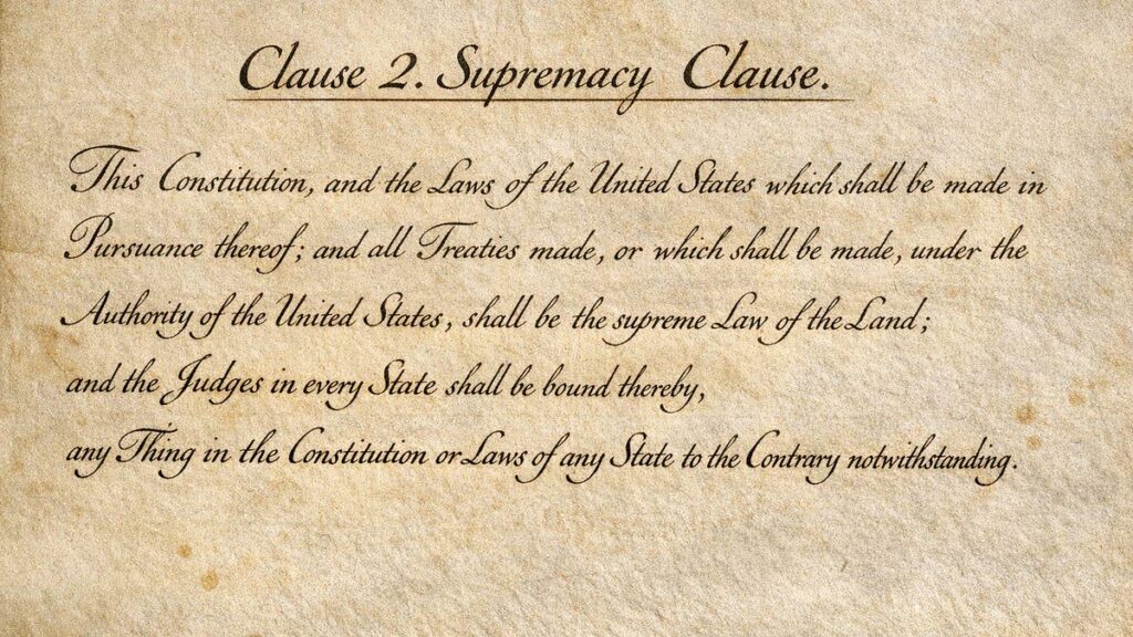 The Supreme Law of the United States of America