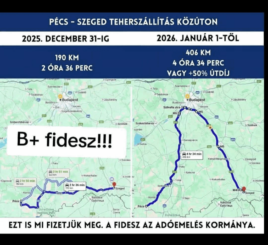 Fidesz also did this on the occasion of the New Year...