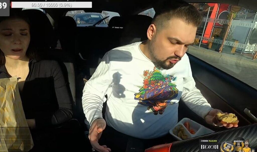 Firecracker on the gas box