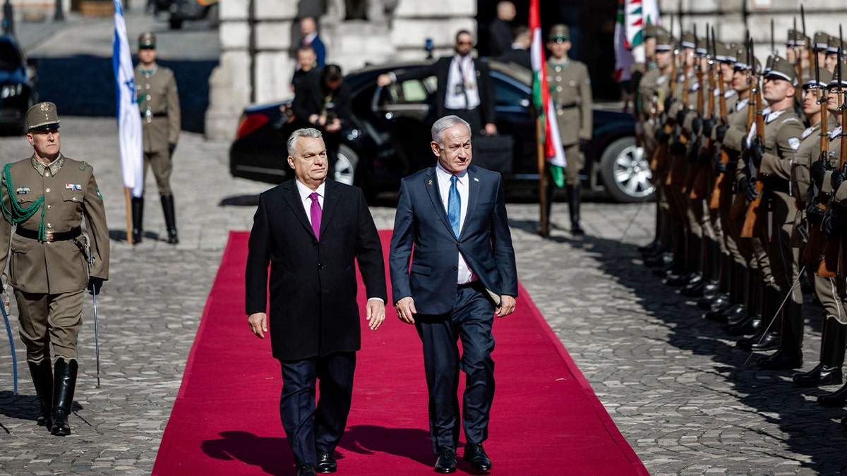 Israeli PM Netanyahu and Hungarian PM Orban