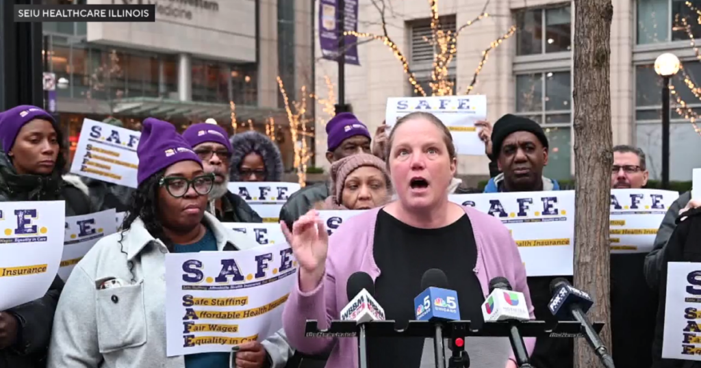 Health care workers' union demands more staff before ER expansion at Northwestern Memorial Hospital
