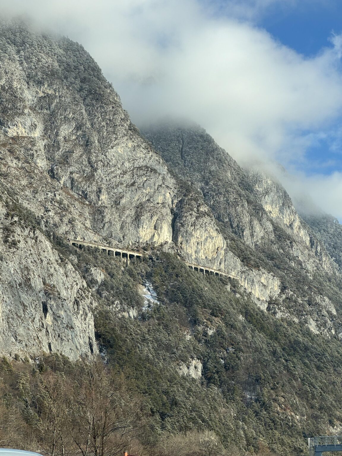What/what is or was this viaduct between Innsbruck and Zirl for?