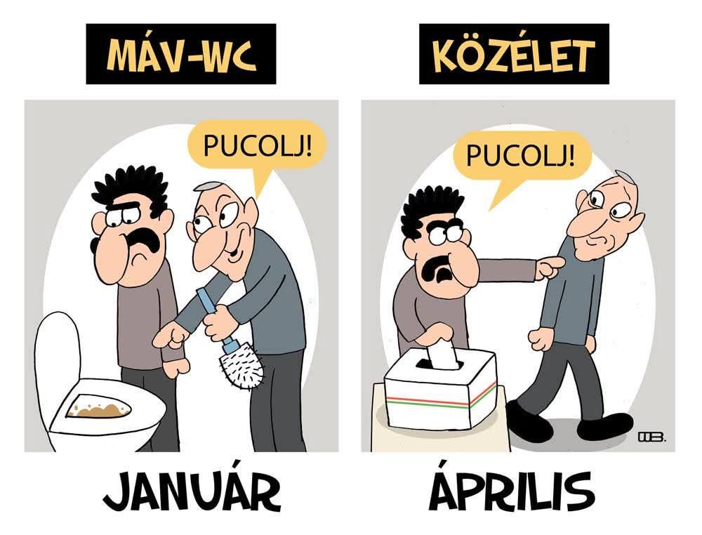 This year's best KartonKocsma caricature.