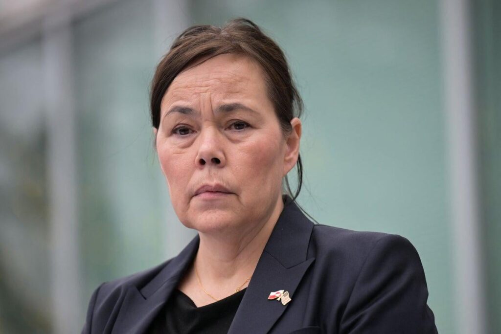 Greenland minister tearful as she describes ‘intense pressure’ amid Trump’s threats to take territory