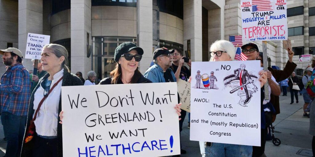 Despite Authoritarian Warnings, 149 House Democrats Vote to Hand Trump $840 Billion for Military | “If an opposition party votes like this, it’s not in opposition. It may not even be a party.”