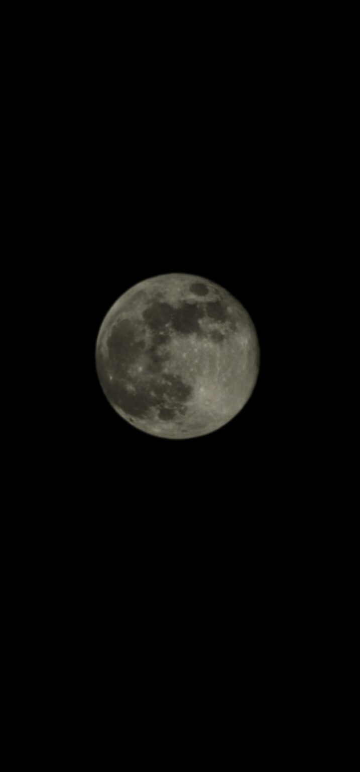 The full moon tonight!